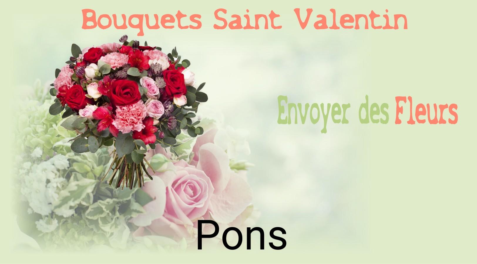 Roses de Saint-Valentin livrées à Pons