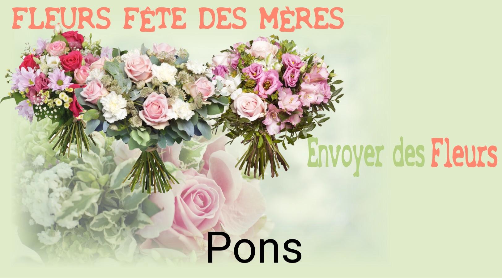 Bouquet de Fête des Mères livré à Pons